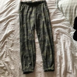 LIKE NEW Distressed Camo Joggers